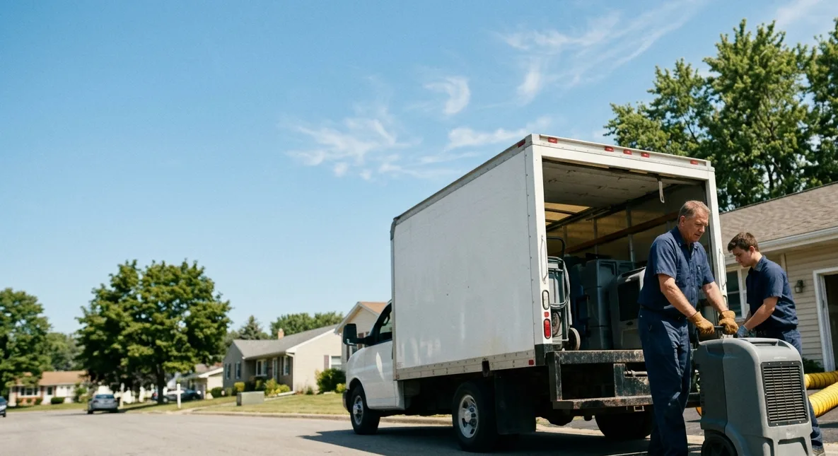 Water Damage Cleanup in Chesapeake, OH near me